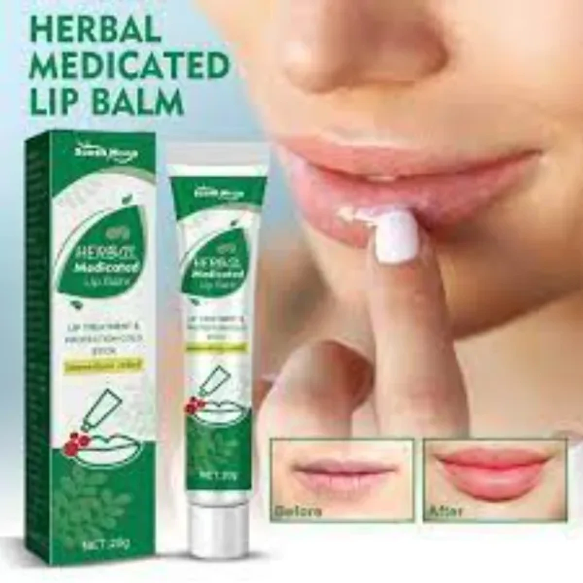 Herbal Medicated Lip Balm | Best Lip Balm for Dark Lips