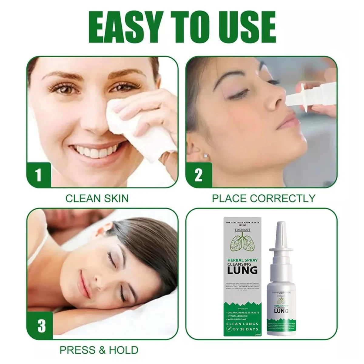 Cleansing Lung Spray 1 pcs