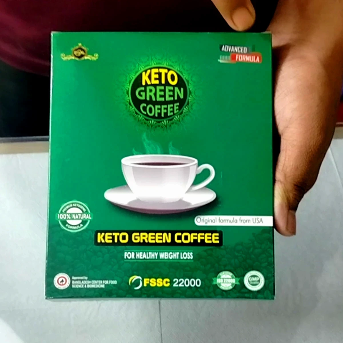 KETO GREEN COFFEE তিন মাসের কোর্স (3 packet