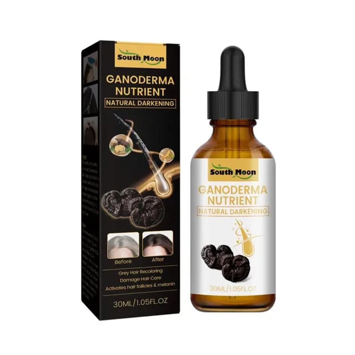 Ganoderma Nutrient Natural Darkening Serum