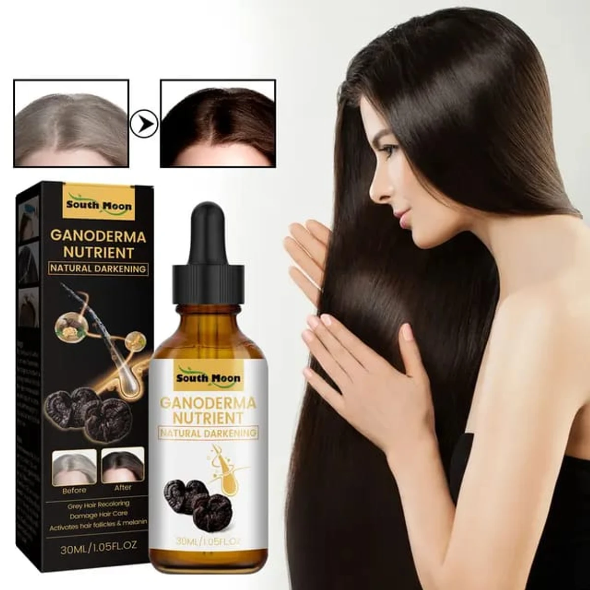 Ganoderma Nutrient Natural Darkening Serum